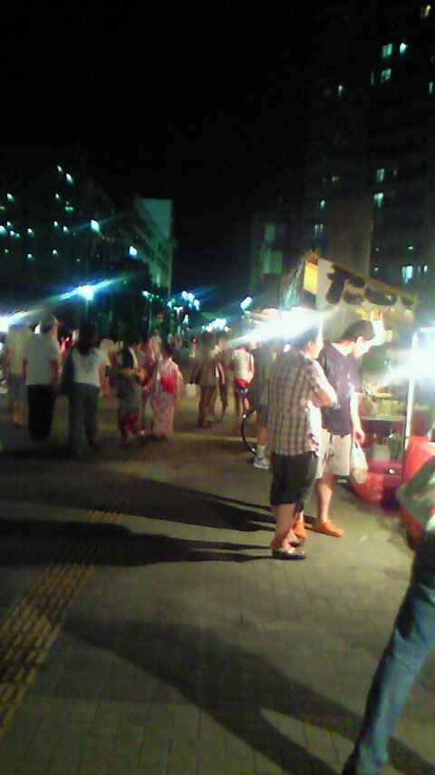 8月おもしろ夜市