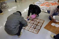 祝新成人「２０畳大凧作り」２３日目（最終日）