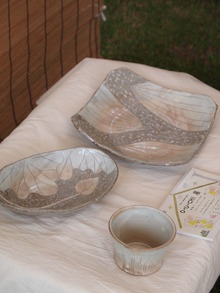 信楽 作家市へ