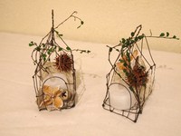 uchi cafe* さんで　『　ワイヤーじかん　』　でした