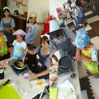 ８月１８日　小学生親子クッキング