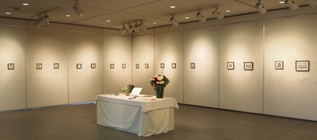 なみさんの　木版画展　