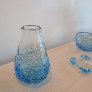 『　空と虹　ガラス展　』