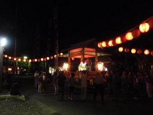 8月28日　寂しいお祭り