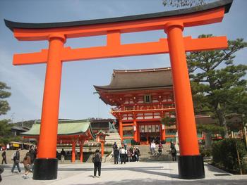 御香宮神社と伏見稲荷大社♪