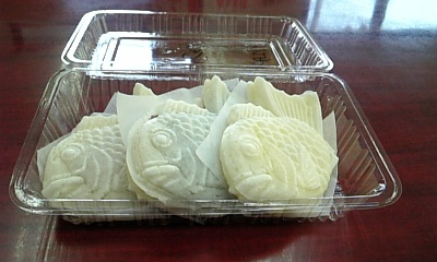 白いたい焼き！！