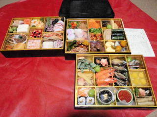 豪華 頂き物おせち