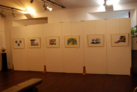 切り絵原画展♪