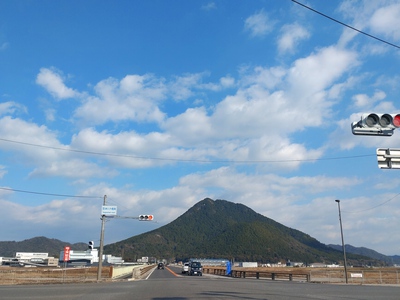 近江富士と近江牛？と。