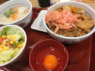 出張メシだ！
