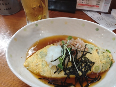 新メニュー「しらすの和風オムレツ」を♪