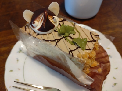 敬老の日はケーキを持って♪