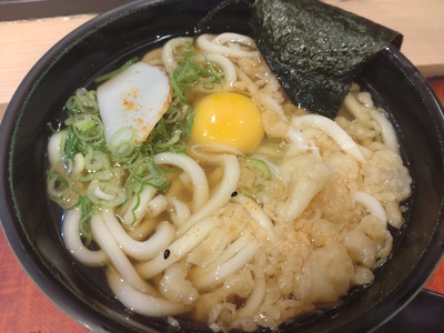 年越しうどん、だ！