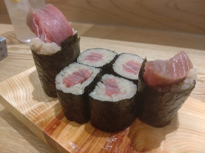 娘と「回らない寿司」食べた。