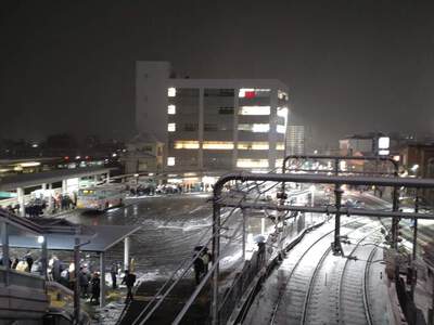 ご安全に、ご帰宅ください･･･。