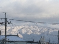 山麓まで雪化粧～春よ、来い♪ 2025/02/23 13:23:12