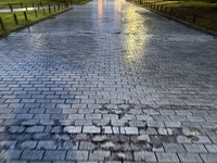雨、ここから帰る道。