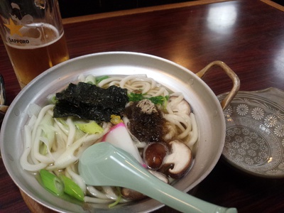 東京で「夜鳴きうどん」だー♪