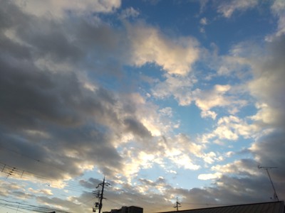 哀しくなるような秋の夕暮れ･･･。