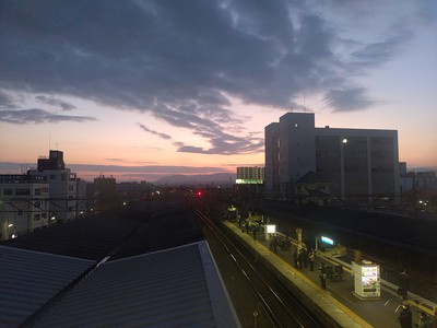 行きはよいよい、帰りは怖い。