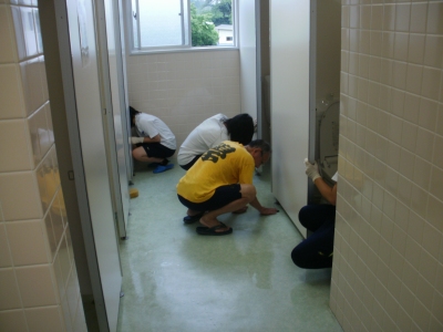 ◆活動報告◆　第49回彦根掃除　湖北中学校