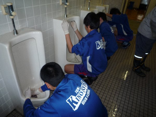 ◆活動報告◆　第47回彦根掃除　木之本中学校