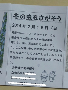 のやまであそぼう　２月