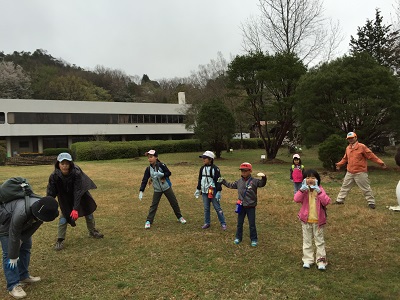 春休み”のやまであそぼう”　山歩き編