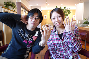 ♡ハートと翼をデザインしました♡