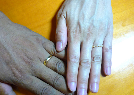 Y様ご夫婦の結婚指輪は…