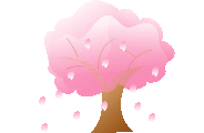 桜散る