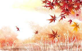 紅葉散る