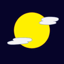 盆の月