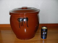 梅酒用の土瓶(カメ）
