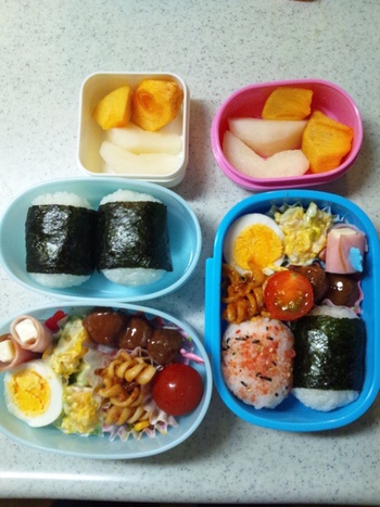 お弁当の日でした