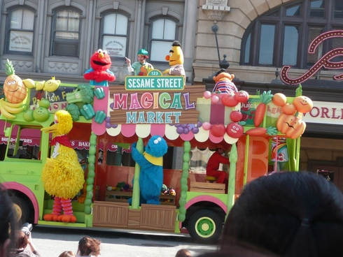 セサミストリートのマジカルマーケット　in　ＵＳＪ