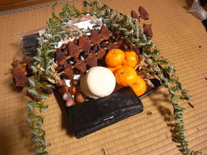 【お正月特集】我が家のお鏡餅1