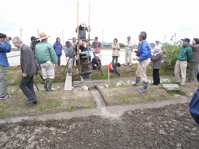 田植えの日の出来事～須原魚のゆりかご水田