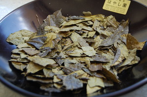 無農薬で栽培される政所茶のお味☆