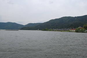 初！！余呉湖