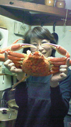 蟹パーティー