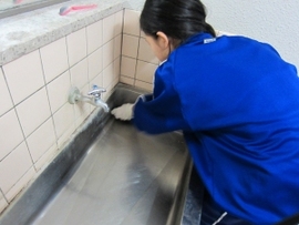 ◆活動報告◆　第41回彦根掃除　稲枝中学校