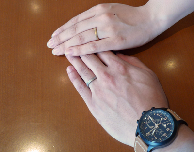 T様A様の結婚指輪のご紹介です☆