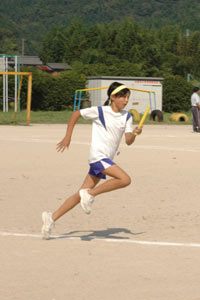 運動会の季節ですね。