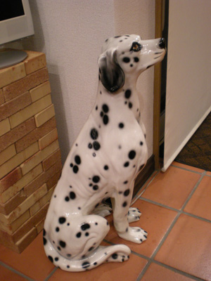 マスコット犬？