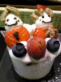 お雛さまケーキ