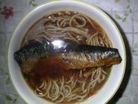 にしんそばでも関東風