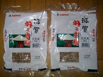 もちつきはやっぱり滋賀の羽二重ですね