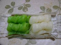 １５日のお盆にあげるもの　しんこ