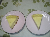 こんなチーズケーキもらいました